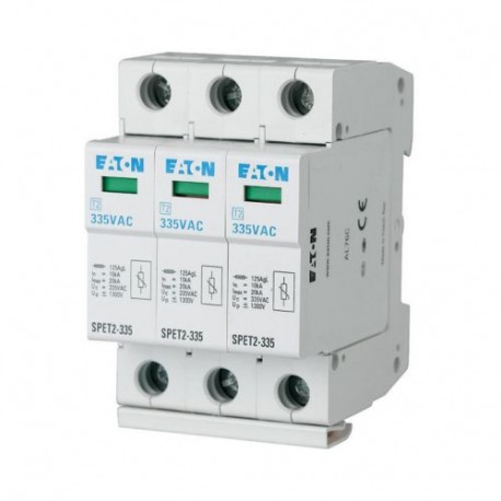 SPET2-335/3 168697 Y7-168697 EATON ELECTRIC Protección de sobretensiones completo, 3P, 335VAC, 4, 5 kA