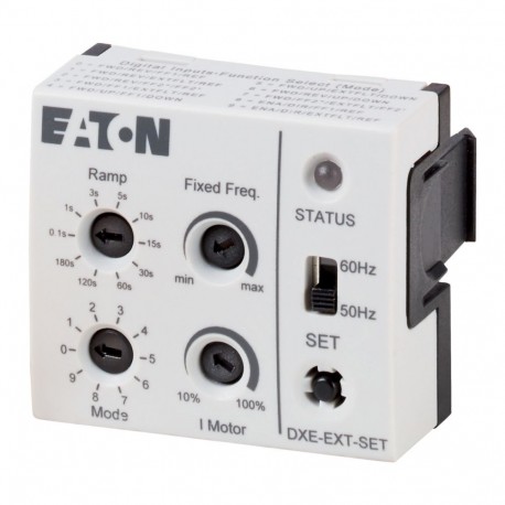DXE-EXT-SET 174621 Y7-174621 EATON ELECTRIC DXE-EXT-SET Configuration module for configuring ramp time, Moto..