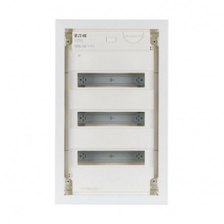 KLV-36HWS-F 178826 EATON ELECTRIC Hollow wall compact distribution board 3-rows flush sheet steel door