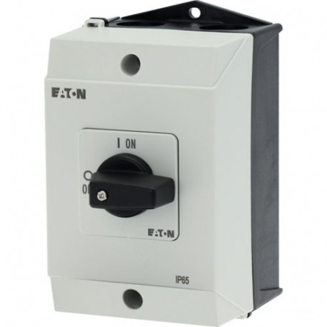 T0-2-8900/I1 207109 0001456401 EATON ELECTRIC On-Off switch, 3 pole + N, 20 A, 90 °, surface mounting