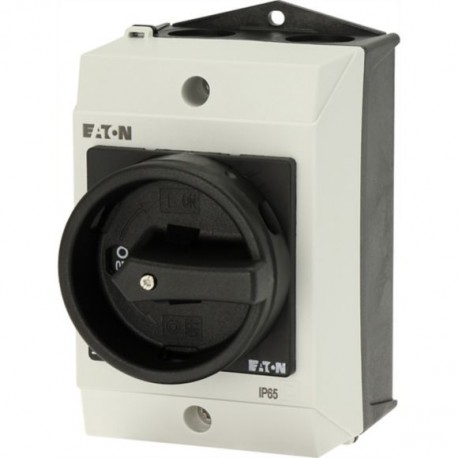T0-2-1/I1/SVB-SW 207148 EATON ELECTRIC Main switch, 3 pole, 20 A, STOP function, 90 °, Lockable in the 0 (Of..