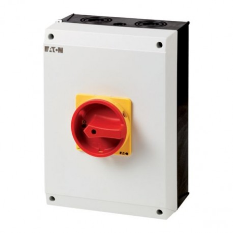 P3-100/I5/SVB 207373 EATON ELECTRIC Main switch, 3 pole, 100 A, Emergency-Stop function, Lockable in the 0 (..