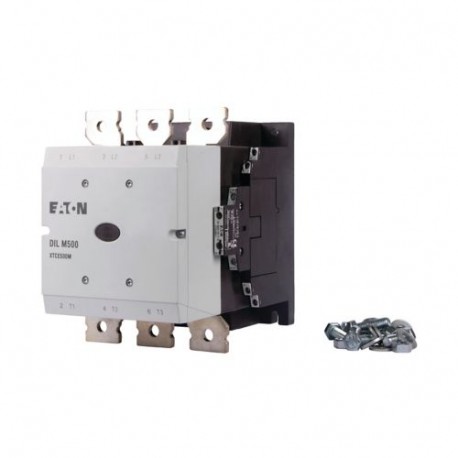 DILM500/22(RA110) 208212 XTCE500M22Y EATON ELECTRIC Contactor de potencia Conexión a tornillo 3 polos + 2 NO..