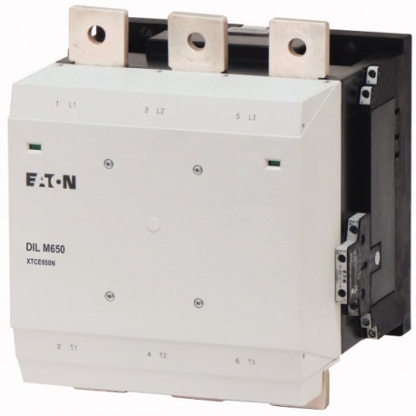 DILM650/22(RA110) 208218 XTCE650N22Y EATON ELECTRIC Contacteur de puissance, 3p+2F+2O, 355kW/400V/AC3