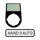 M22S-ST-D12 216493 M22S-ST-D12Q EATON ELECTRIC Support, +étiquette, HAND 0 AUTO