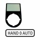 M22S-ST-D12 216493 Y7-216493 EATON ELECTRIC Träger, + Schild, HAND 0 AUTO