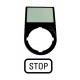 M22S-ST-GB0 216494 Y7-216494 EATON ELECTRIC Support, +étiquette, STOP