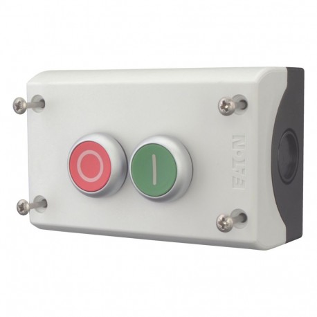 M22-I2-M1 216529 Y7-216529 EATON ELECTRIC caixa de isolamento M22-I2-M1Q com 2 botões completos