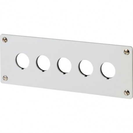 M22-E5 216546 Y7-216546 EATON ELECTRIC Plastron d'encastrement, 5 emplacements de montage