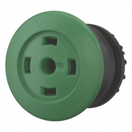 M22S-DP-G-X 216736 M22S-DP-G-XQ EATON ELECTRIC Mushroom actuator, green, without button plate, momentary