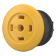 M22S-DP-Y-X 216739 Y7-216739 EATON ELECTRIC M22S-DP-Y-XQ cogumelo botão Return, sem placa