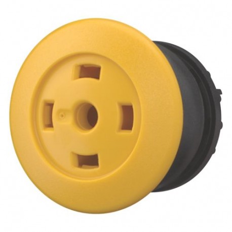M22S-DP-Y-X 216739 Y7-216739 EATON ELECTRIC M22S-DP-Y-XQ cogumelo botão Return, sem placa