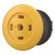 M22S-DRP-Y-X 216770 M22S-DRP-Y-XQ EATON ELECTRIC Головка кнопки грибовидная, с фиксацией, пустая, цвет желты..