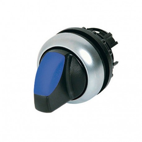 M22-WRLK-B 216831 Y7-216831 EATON ELECTRIC M22-WRLK-BQ Selector Luminoso, 2 posições, Interlock, Azul