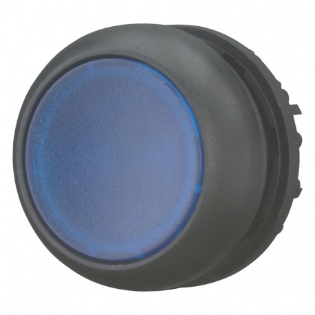 M22S-DL-B 216932 Y7-216932 EATON ELECTRIC botão M22S-DL-BQ brilhante ondulado, retorno, azul