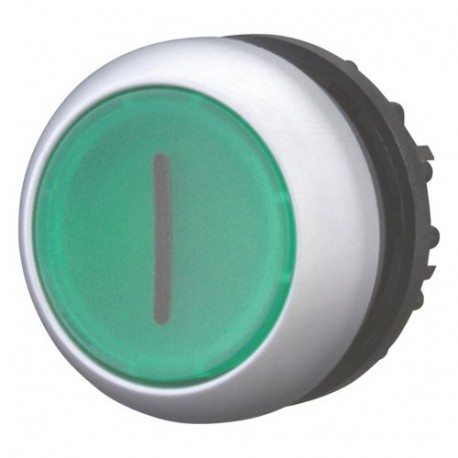 M22-DL-G-X1 216938 M22-DL-G-X1Q EATON ELECTRIC Головка кнопки с подсветкой, без фиксации ,цвет зеленый с обо..
