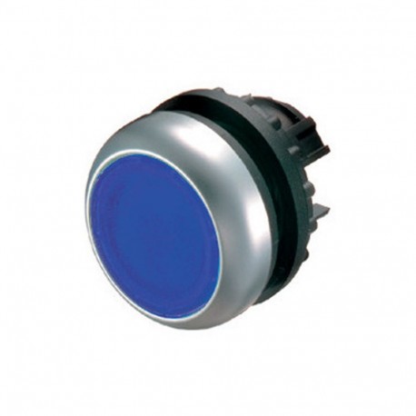 M22-DRL-B 216952 Y7-216952 EATON ELECTRIC botão M22-DRL-BQ brilho ondulado, Interlock, Azul