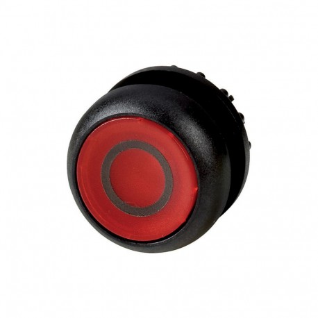 M22S-DRL-R-X0 216958 Y7-216958 EATON ELECTRIC botão M22S-DRL-R-X0Q brilho ondulado, Interlock, Vermelho