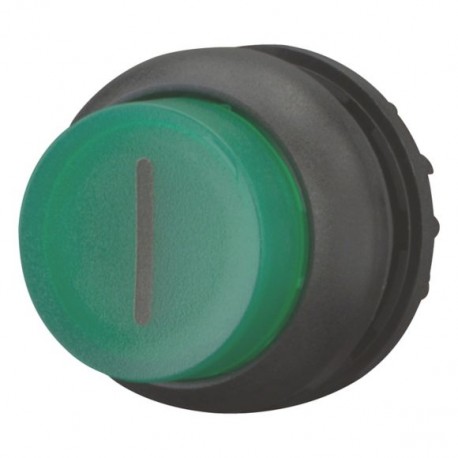 M22S-DLH-G-X1 216978 M22S-DLH-G-X1Q EATON ELECTRIC Pulsador luminoso saliente 22 mm Retorno Verde I Anillo N..