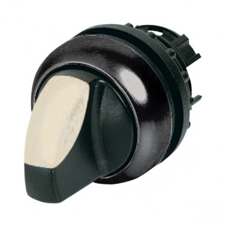 M22S-WRLK3-*/* 217439 EATON ELECTRIC Selector luminoso Maneta corta Personalizable 3 posiciones Anillo Negro