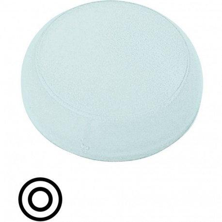 M22-XL-W-X0 218164 Y7-218164 EATON ELECTRIC M22-XL-W-X0Q Enrolado Lens Branco, Gravado 0