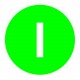 M22-XD-G-X1 218165 M22-XD-G-X1Q EATON ELECTRIC Placa indicadora Enrasada Verde Inscripción: I