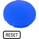 M22-XD-B-GB14 218204 M22-XD-B-GB14Q EATON ELECTRIC Button plate, flat blue, RESET