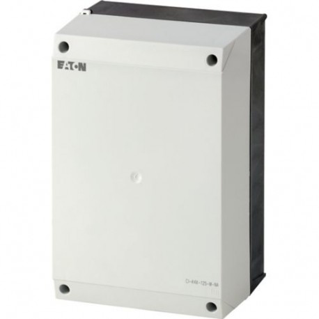 CI-K4X-125-M-NA 231232 EATON ELECTRIC Insulated enclosure, HxWxD 240x160x125mm, +mounting plate, NA type