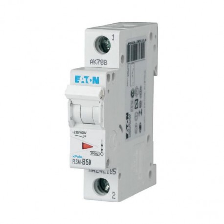 PLSM-B50-MW 242185 Y7-242185 EATON ELECTRIC Disjoncteur modulaire, 50A, 1p, courbe B