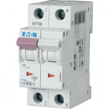 PLZM-B32/1N-MW 242313 Y7-242313 EATON ELECTRIC LS-Schalter, 32A, 1P + N, B-Char
