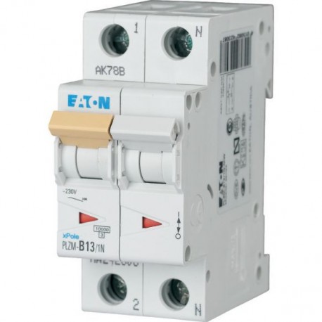 PLZM-C13/1N-MW 242334 Y7-242334 EATON ELECTRIC PLZM-C13/1N INT. MT 10KA 1N C 13A