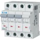PLSM-B15/3N-MW 242516 EATON ELECTRIC Interruttore protettore 15A 3p+N curva caratteristica B