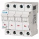 PLSM-C3,5/3N-MW 242534 EATON ELECTRIC Int. magnetotérmico, 3P+N, curva C, 3,5A