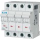 PLSM-B1/4-MW 242571 EATON ELECTRIC Over current switch, 1A, 4 p, type B characteristic