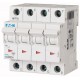 PLSM-B3,5/4-MW 242577 EATON ELECTRIC Miniature circuit breaker (MCB), 3, 5 A, 4 p, type B characteristic