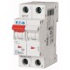 PLZ6-C8/1N-MW 242806 EATON ELECTRIC Miniature circuit breaker (MCB), 8A, 1pole+N, type C characteristic