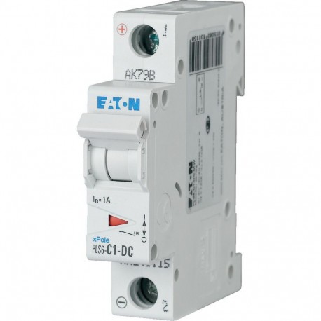 PLS6-C1-DC-MW 243115 Y7-243115 EATON ELECTRIC Int. magnetotérmico DC, 1P, curva C, 1A