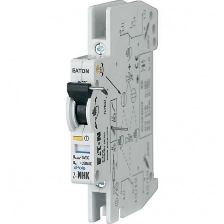 Z-NHK 248434 Y7-248434 EATON ELECTRIC Contato auxiliar para PKDM, PFIM, PFR, PFHM, dRCM, 2W / 0,5 HP