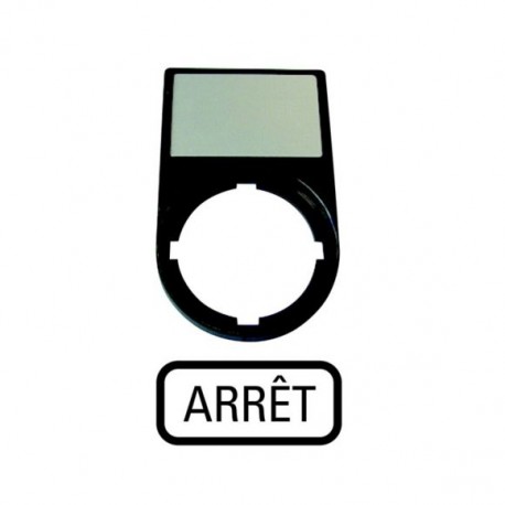 M22S-ST-F0 256791 Y7-256791 EATON ELECTRIC Support, +étiquette, ARRET