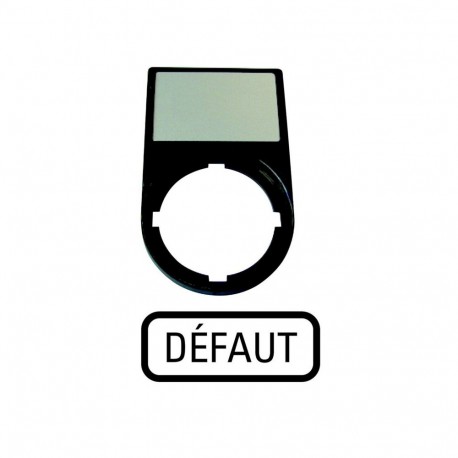 M22S-ST-F67 256795 Y7-256795 EATON ELECTRIC Support, +étiquette, DEFAUT