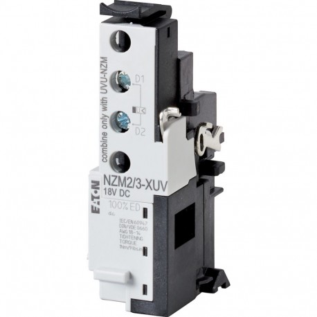 NZM2/3-XUV 259527 Y7-259527 EATON ELECTRIC tensão de disparo mínimo Retardado