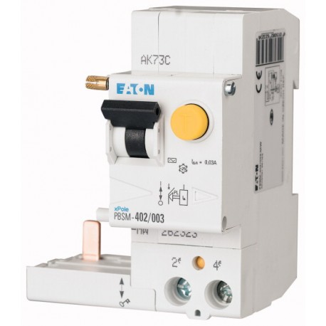 PBSM-402/01-S-MW 262423 EATON ELECTRIC Unità di sgancio FI per PLS. 40 A 2p 100mA tipo S