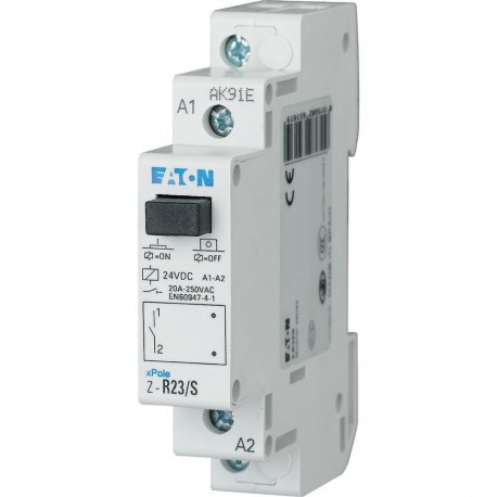 Z-R23/S 265161 EATON ELECTRIC Installationsrelais, 24VDC, 1S, 20A