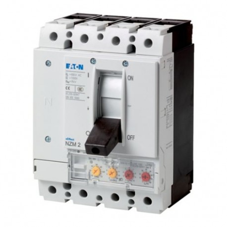 NZMN2-4-VE160/100 265936 EATON ELECTRIC Circuit-breaker, 4p, 160A, 100A in 4th pole