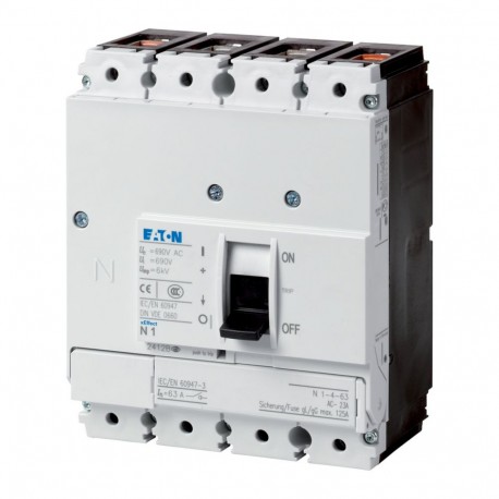 N1-4-63 266002 Y7-266002 EATON ELECTRIC Interrupteur-sectionneur 4p 63A BG1