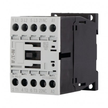 DILM9-01(24V50HZ) 276712 XTCE009B01U EATON ELECTRIC Contactor, 3p+1N/C, 4kW/400V/AC3