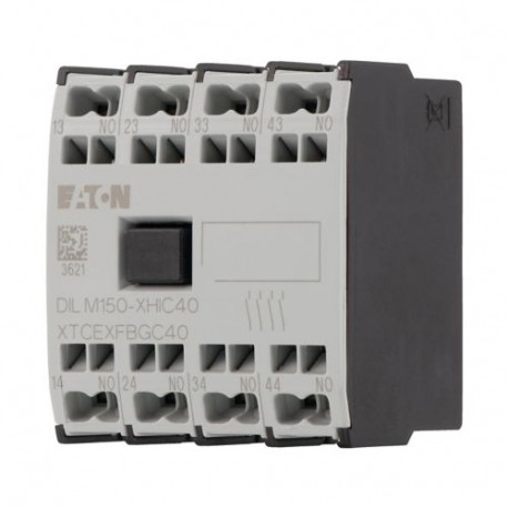 DILM150-XHIC40 278044 Y7-278044 EATON ELECTRIC Bloco Contatos XTCEXFBGC40 4NA auxiliar
