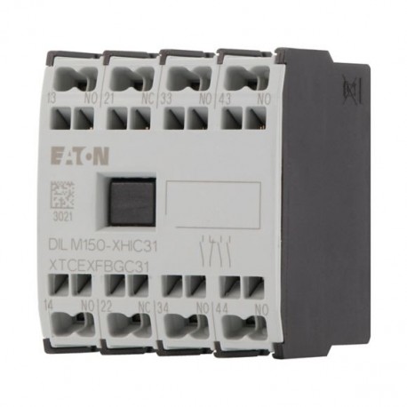 DILM150-XHIC31 278045 Y7-278045 EATON ELECTRIC Contatos auxiliares Bloco XTCEXFBGC31, 3NA + 1NC
