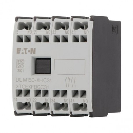 DILM150-XHIC31 278045 XTCEXFBGC31 EATON ELECTRIC Contatos auxiliares Bloco XTCEXFBGC31, 3NA + 1NC