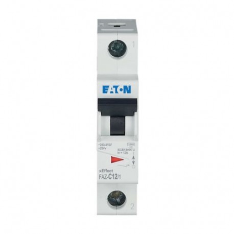 FAZ-C12/1 278558 EATON ELECTRIC MCB, 1P, Kurve C, 12A